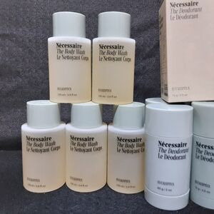 5 New Nécessaire Eucalyptus Body Wash Travel Size Size 3.4 And 5 New Euc.deos